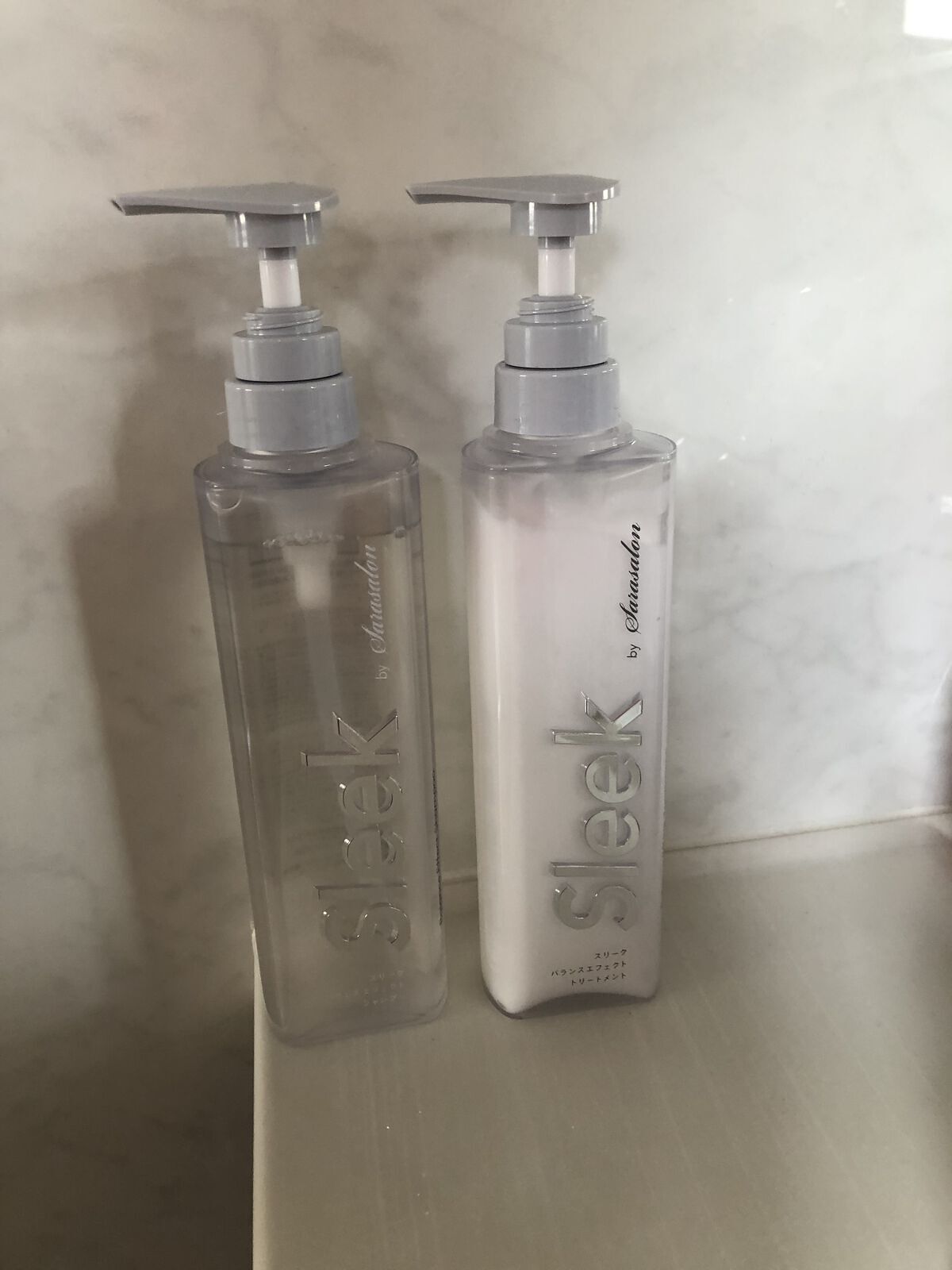バランスエフェクトシャンプー／トリートメント/スリーク by サラサロン/市販シャンプーを使ったクチコミ（2枚目）