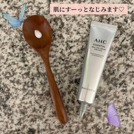 エッセンシャル リアル アイクリーム フォーフェイス/AHC/アイケア・アイクリームを使ったクチコミ(2枚目)