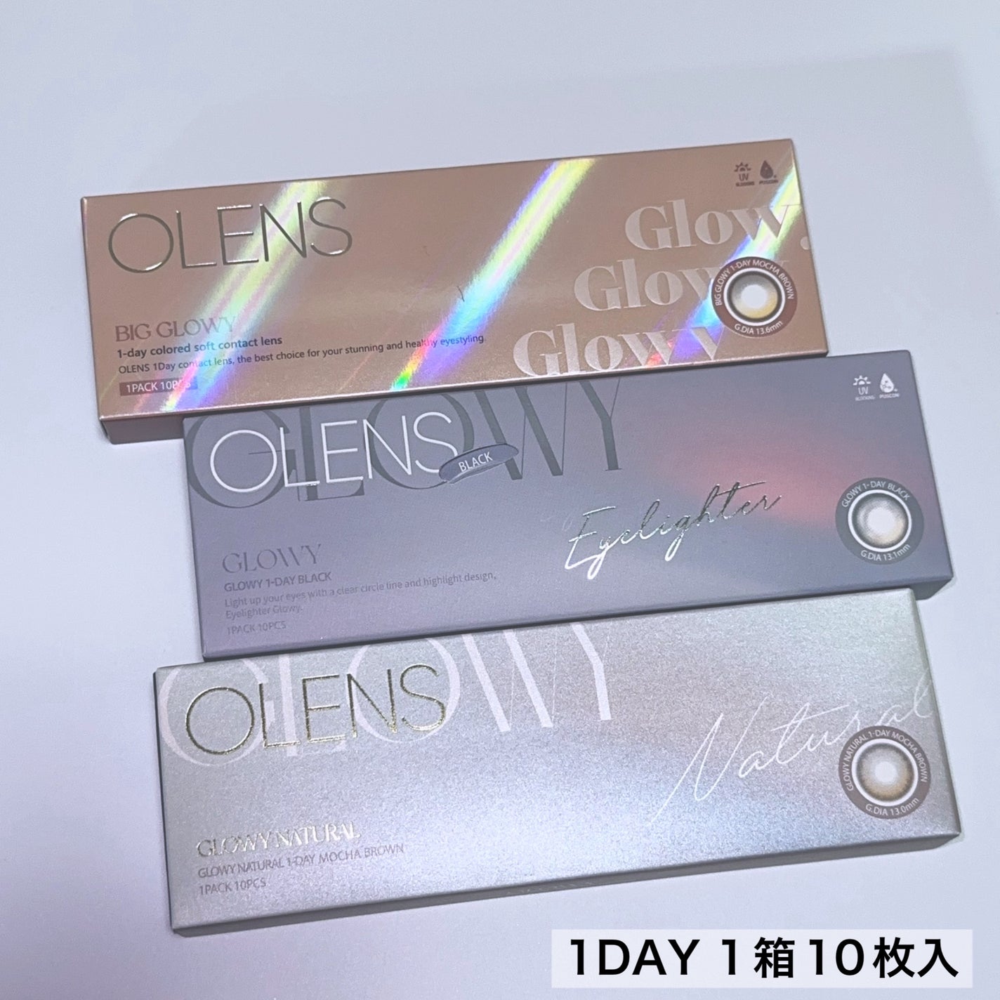 Glowy 1day/OLENS/ワンデー(1DAY)カラコンを使ったクチコミ(6枚目)