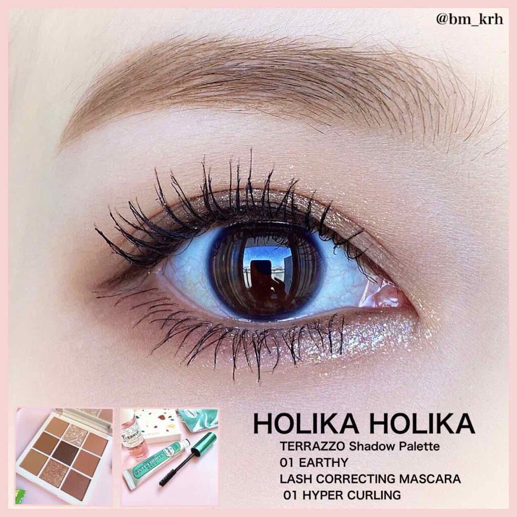 TERRAZZO Shadow palette/HOLIKA HOLIKA/アイシャドウパレットを使ったクチコミ（2枚目）