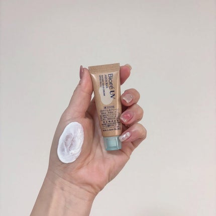 ビオレUV アクアリッチ ウォータリーホールドクリーム(水肌記憶UV)/ビオレ/日焼け止めクリームを使ったクチコミ(2枚目)