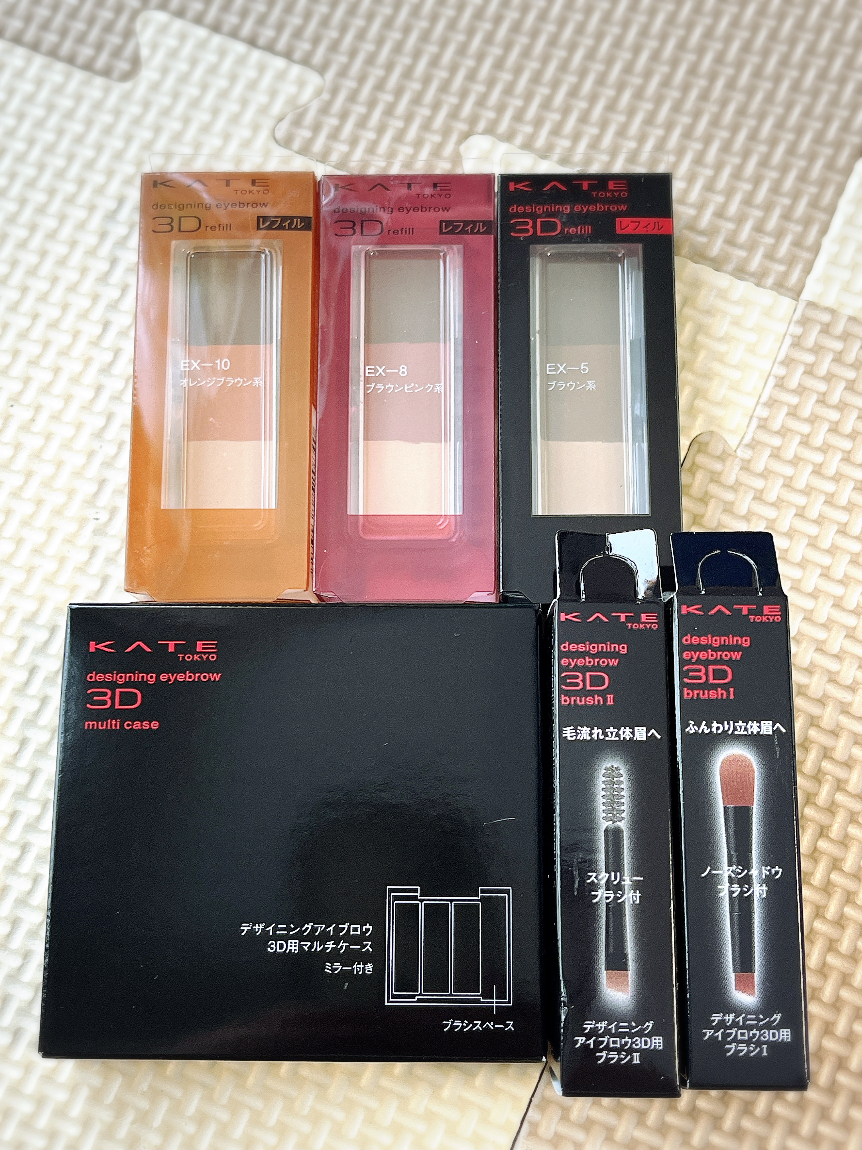 ケイト デザイニングアイブロウ3D/KATE/パウダーアイブロウを使ったクチコミ（2枚目）