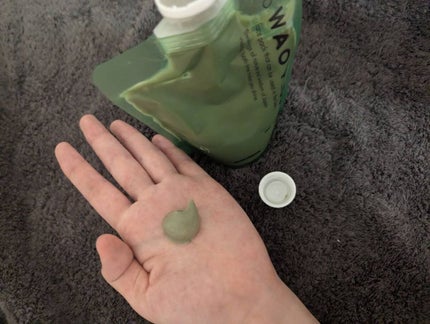 skinmarche WAOPLUS ハートリーフマグワートブースターマスク/ブレーンコスモス/洗い流すパック・マスクを使ったクチコミ(2枚目)