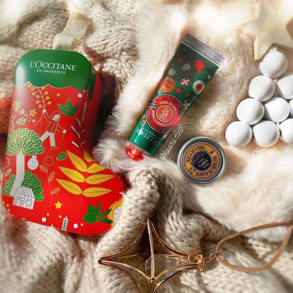 フルーティフィグ スノーシア ハンドクリーム /L'OCCITANE/ハンドクリームを使ったクチコミ(1枚目)