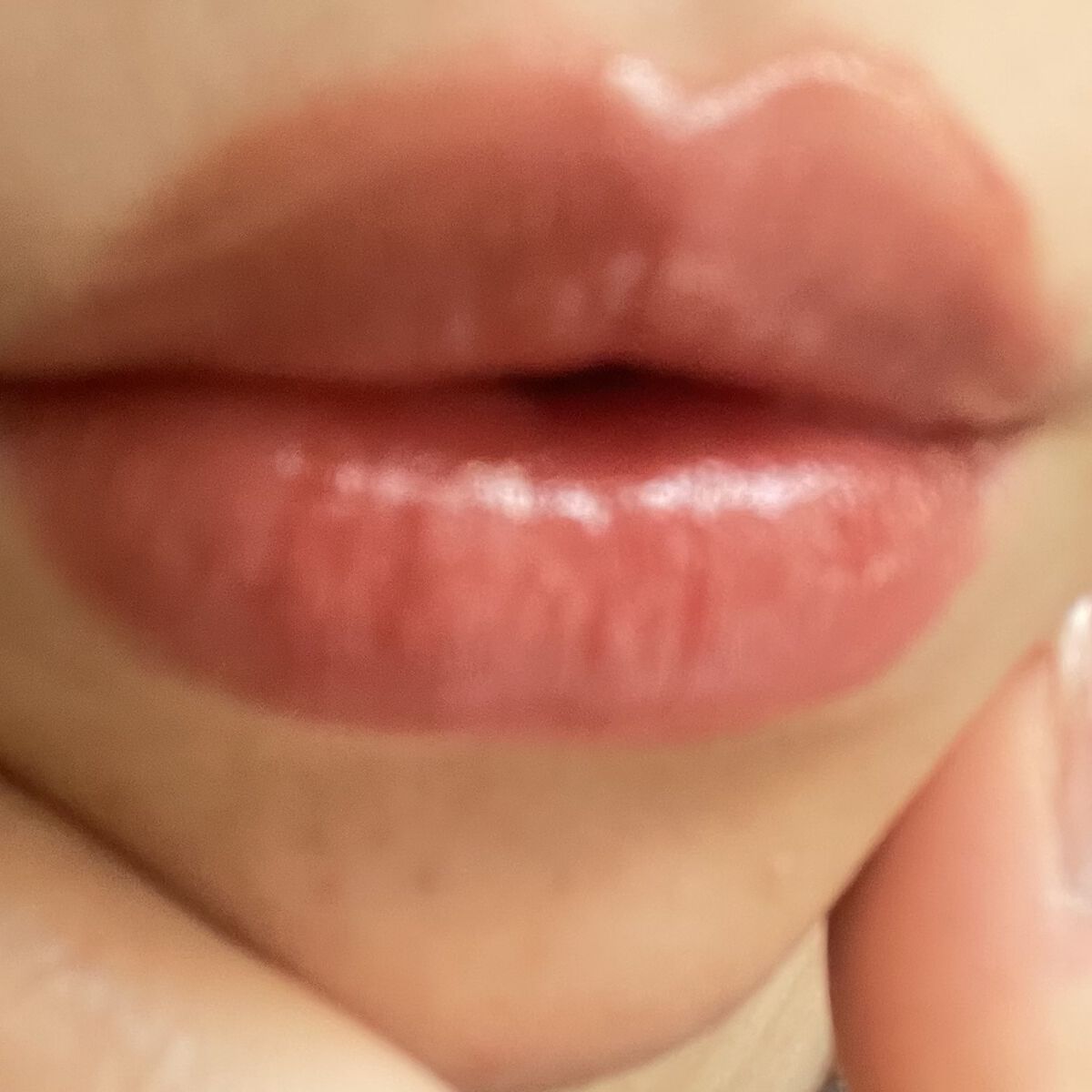 グリスニングウォータリングティント G03 ビタースイートダークチョコレート/FlowerKnows/リップティントを使ったクチコミ（3枚目）