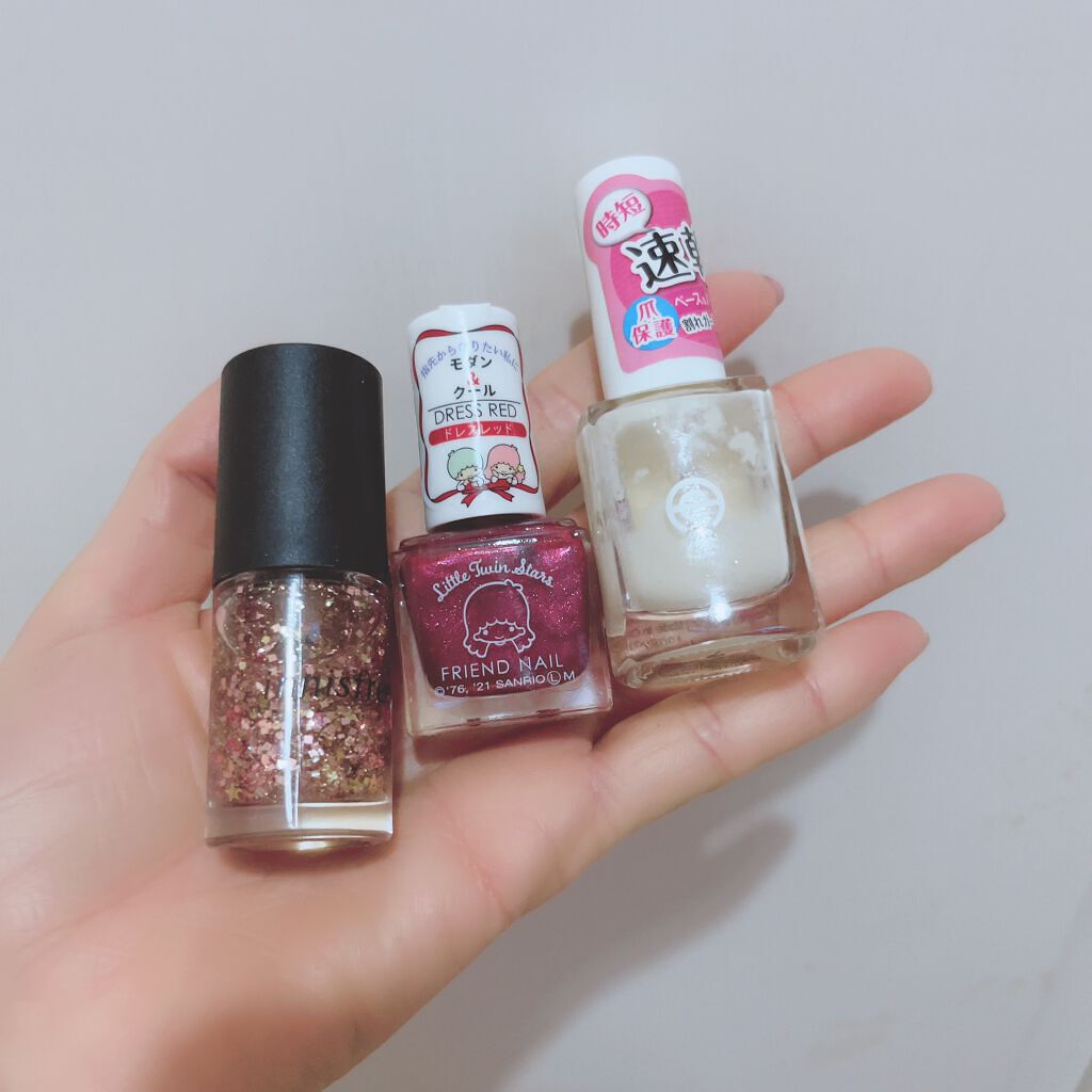 AC クイックドライベース&ハードナー/AC MAKEUP/ネイルベースコートを使ったクチコミ(2枚目)