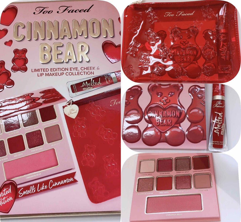 シナモン ベア メイクアップ コレクション/Too Faced/アイシャドウパレットを使ったクチコミ(1枚目)