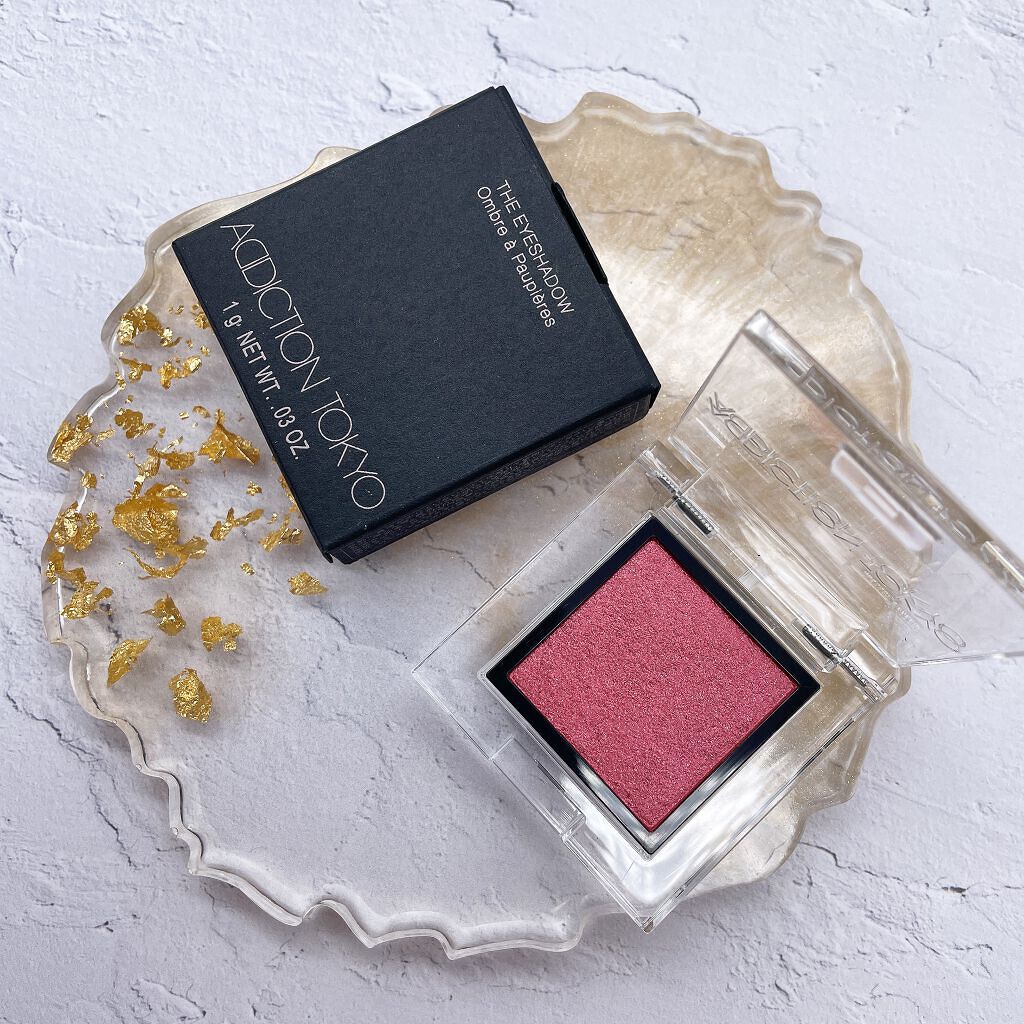 アディクション ザ アイシャドウ スパークル 020SP Shangri-La/ADDICTION/単色アイシャドウを使ったクチコミ（1枚目）