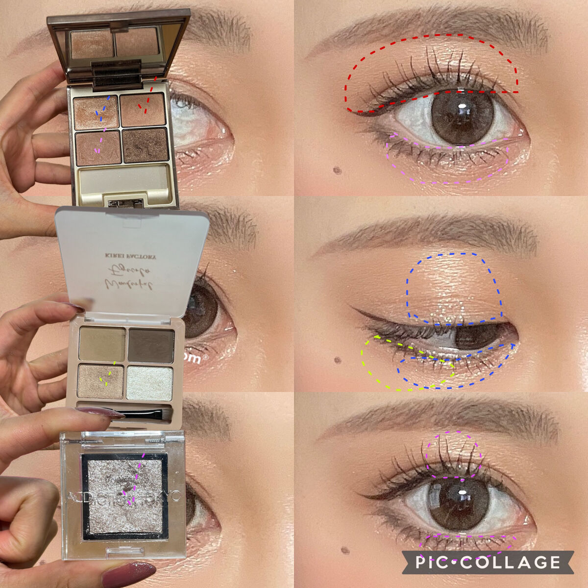 スキンモデリングアイズ/LUNASOL/アイシャドウパレットを使ったクチコミ（3枚目）