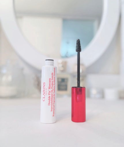 ダブルフィックス マスカラ/CLARINS/マスカラトップコートを使ったクチコミ(2枚目)