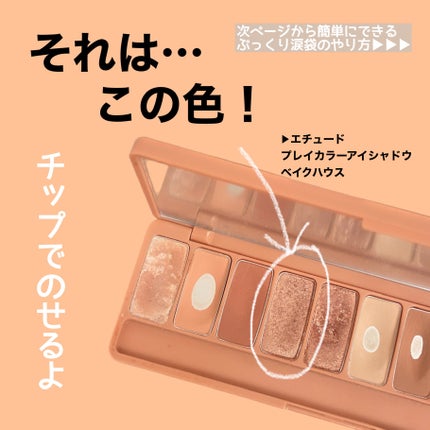 プレイカラー アイシャドウ/ETUDE/アイシャドウパレットを使ったクチコミ(2枚目)