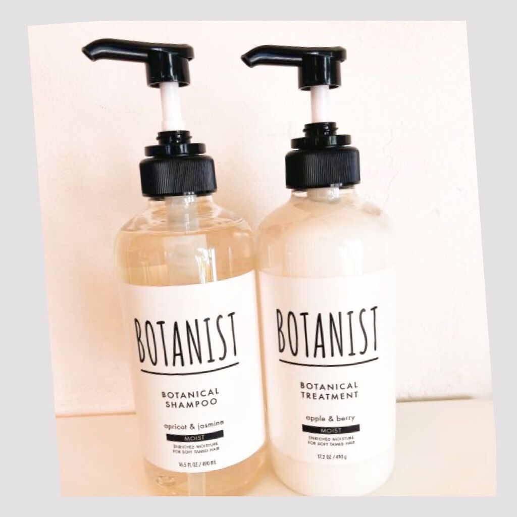 ボタニカルシャンプー/トリートメント(モイスト) /BOTANIST/シャンプー・コンディショナーを使ったクチコミ(1枚目)
