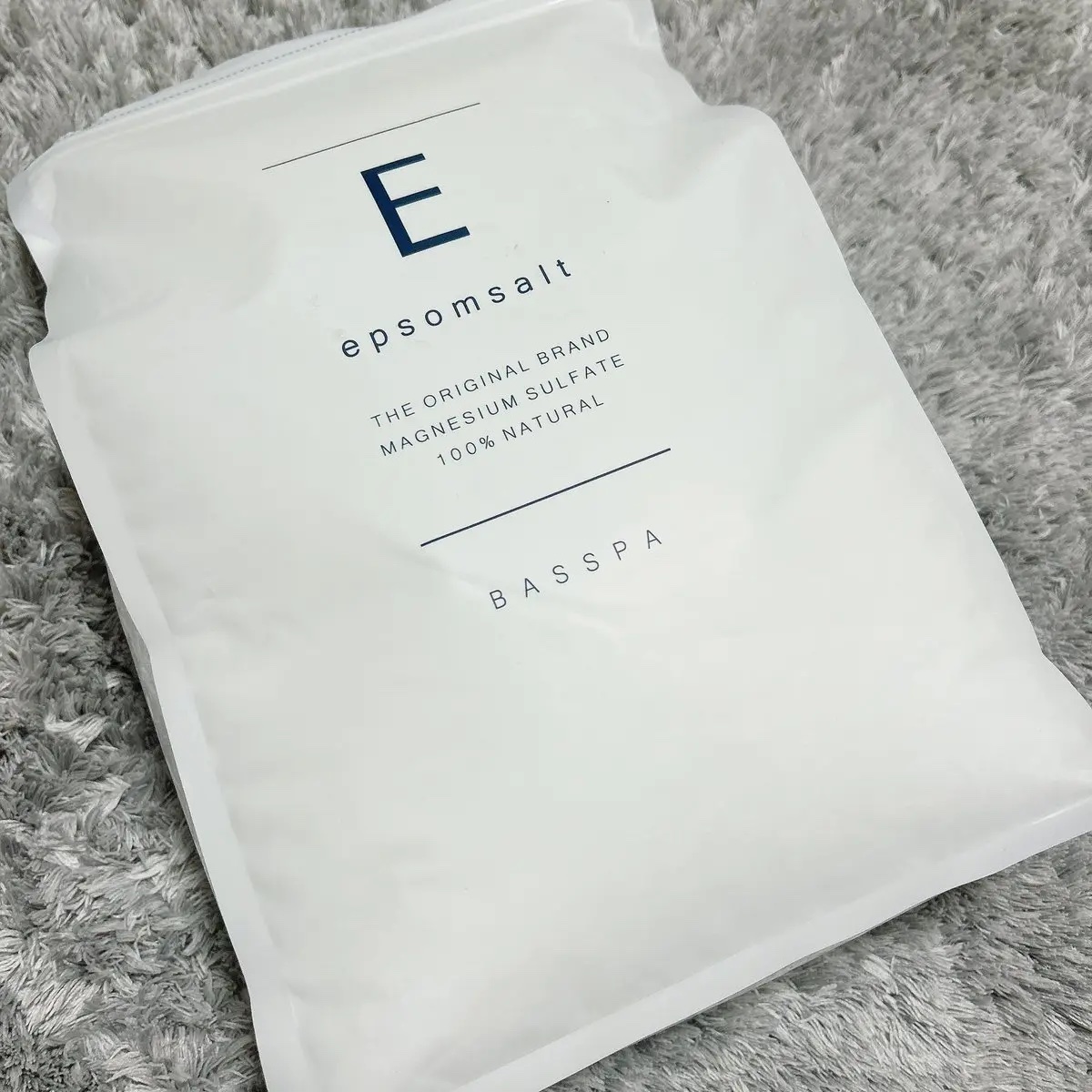 BASSPA BASSPA エプソムソルト 無香料のクチコミ「2024私的ベストコスメ
②エプソムソルト

ブラックフライデーで安くなってたから、何気なくポ.....」（1枚目）