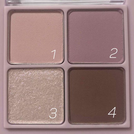 ベターザンアイズ/rom&nd/アイシャドウパレットを使ったクチコミ(4枚目)