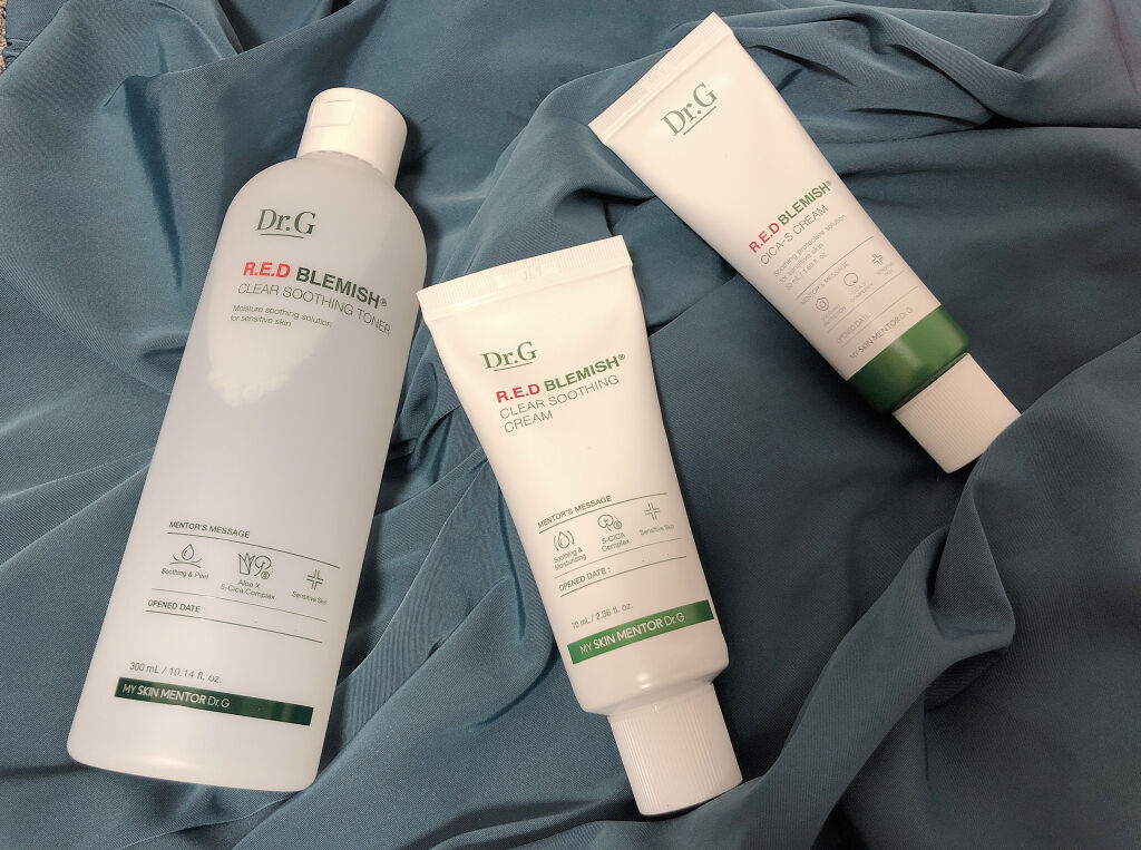 レッドB・Cスムージングクリーム/Dr.G/フェイスクリームを使ったクチコミ（1枚目）