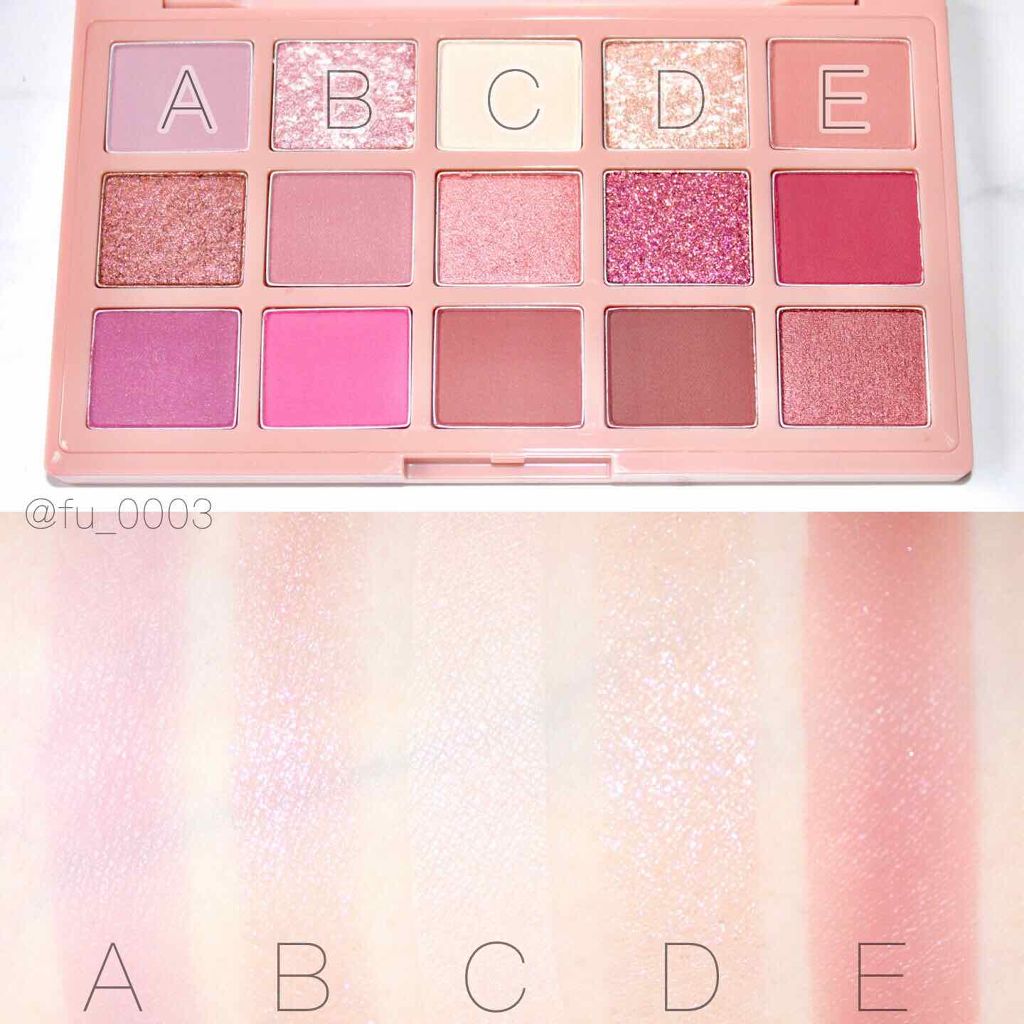 プレイカラーアイパレット ローズボム/ETUDE/アイシャドウパレットを使ったクチコミ（2枚目）