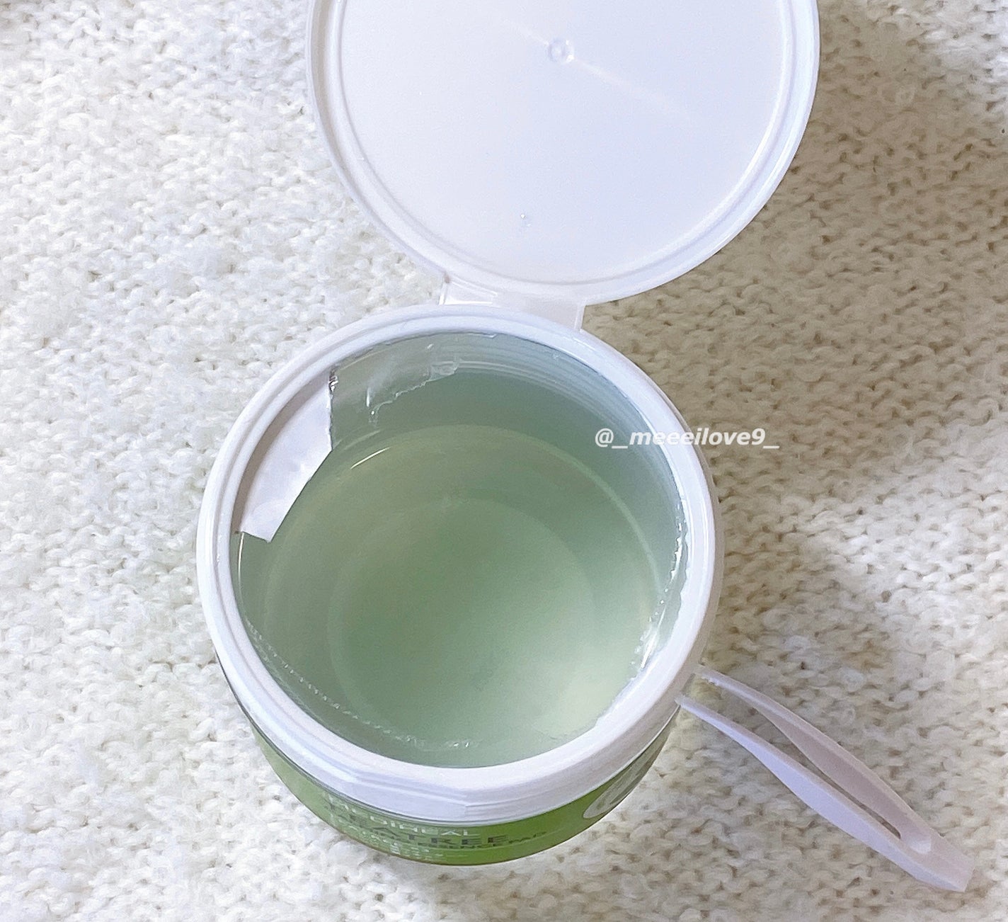 ティーツリーカーミングエッセンスパッド/MEDIHEAL/トナーパッドを使ったクチコミ(1枚目)