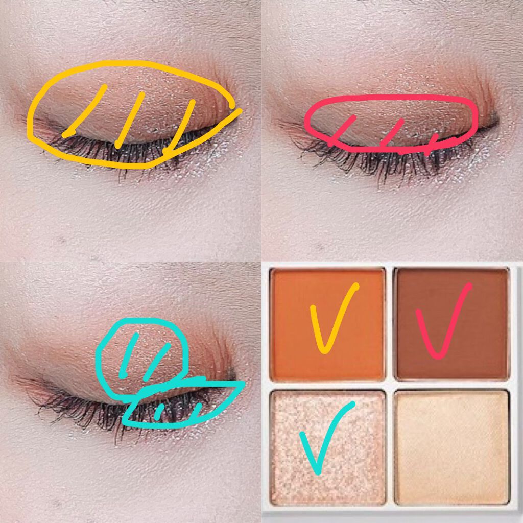 THE アイパレR/b idol/アイシャドウパレットを使ったクチコミ(2枚目)