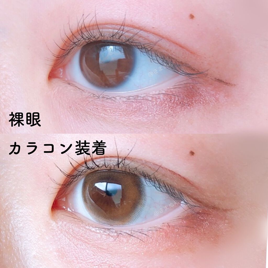 ハッシュシリーズ/LENSSIS/カラーコンタクトレンズを使ったクチコミ(3枚目)