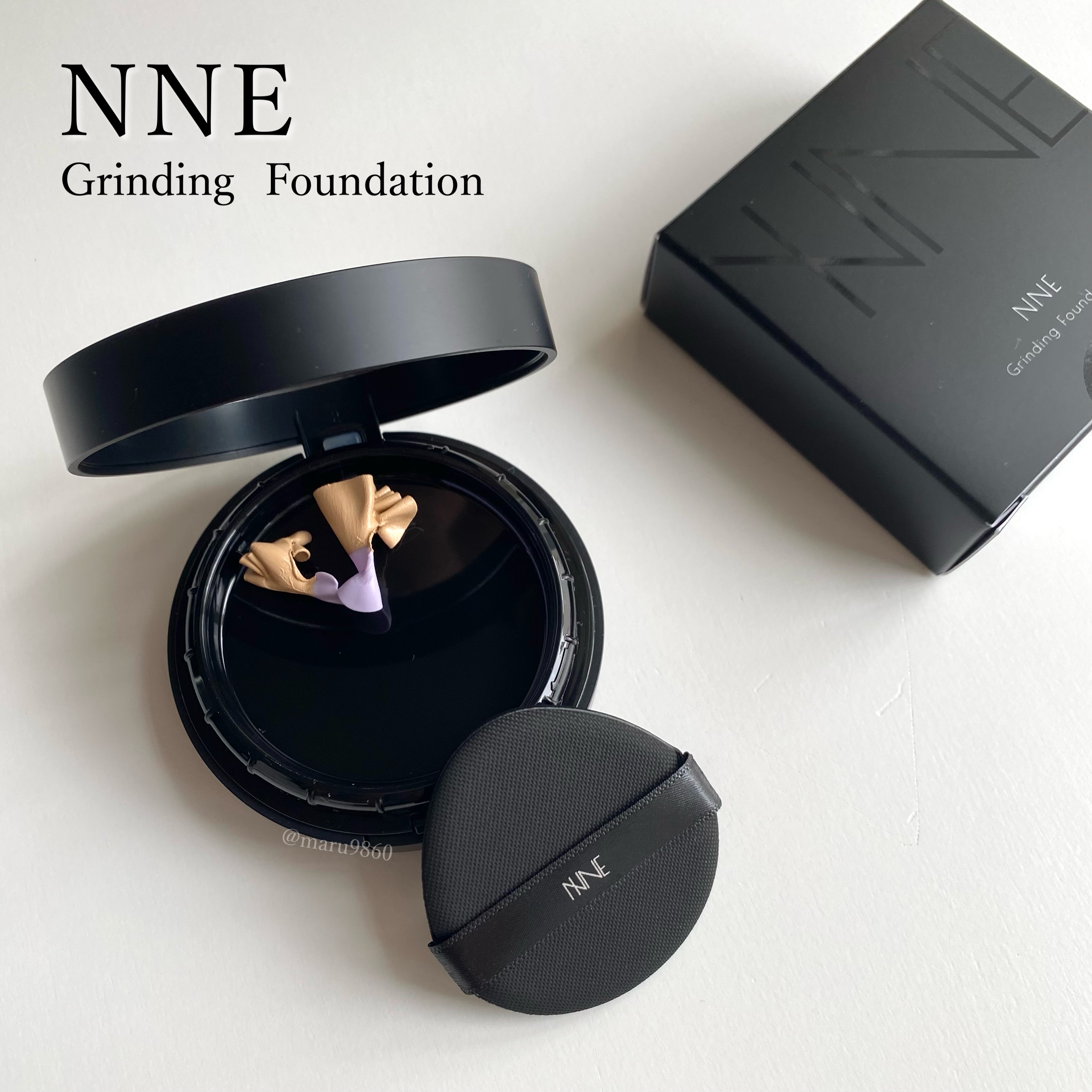 NNEグラインディングファンデーション/NNE/その他ファンデーションを使ったクチコミ（1枚目）