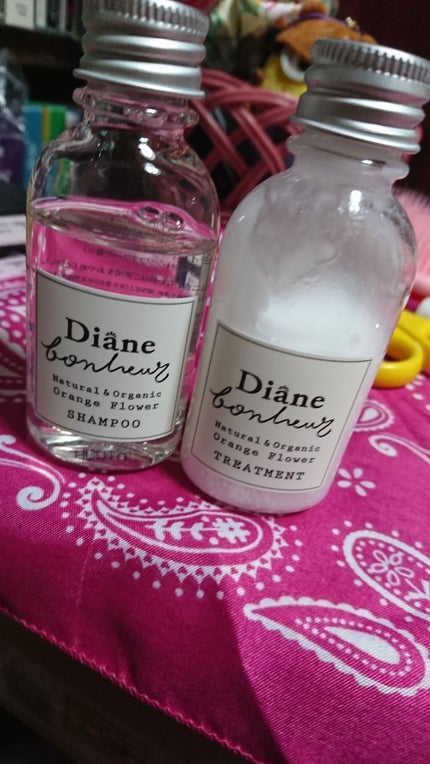 オレンジフラワーの香り/シャンプー&トリートメント/ダイアン/市販シャンプーを使ったクチコミ(2枚目)