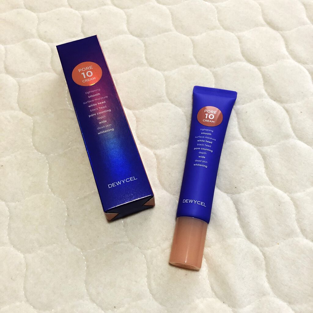 ポアーテンクリーム/DEWYCEL/化粧下地を使ったクチコミ（1枚目）