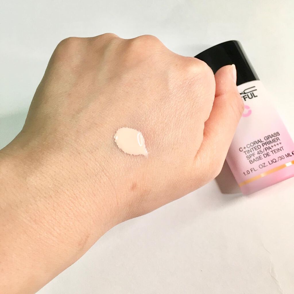ライトフル C+ティンティッド プライマーSPF45(PA++++)/M・A・C/化粧下地を使ったクチコミ(5枚目)