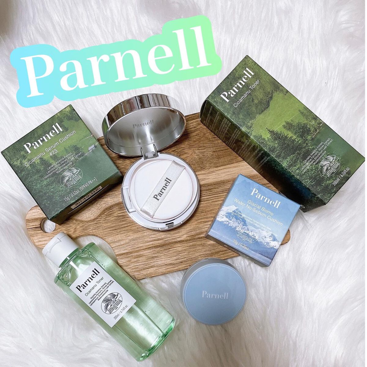 シカマヌ セラム クッションファンデ/parnell/クッションファンデーションを使ったクチコミ(1枚目)