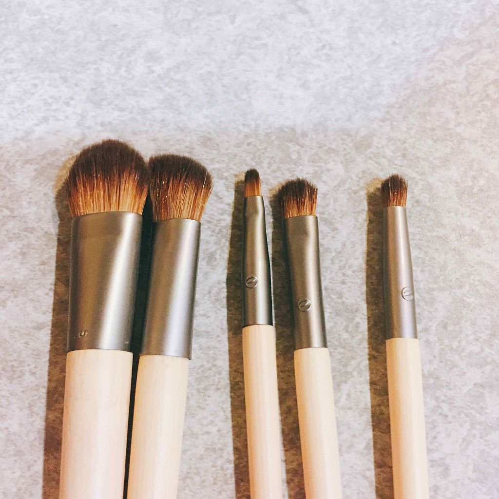 BAMBOO 6 Piece Eye Brush Set/EcoTools/メイクブラシを使ったクチコミ(2枚目)