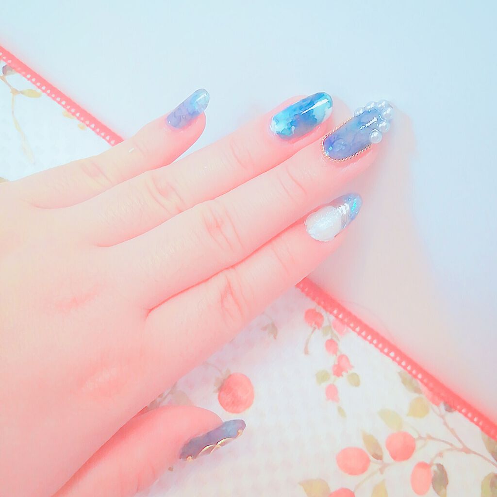 ネイル工房白パケカラージェル/ネイル工房/ジェルネイルを使ったクチコミ（1枚目）