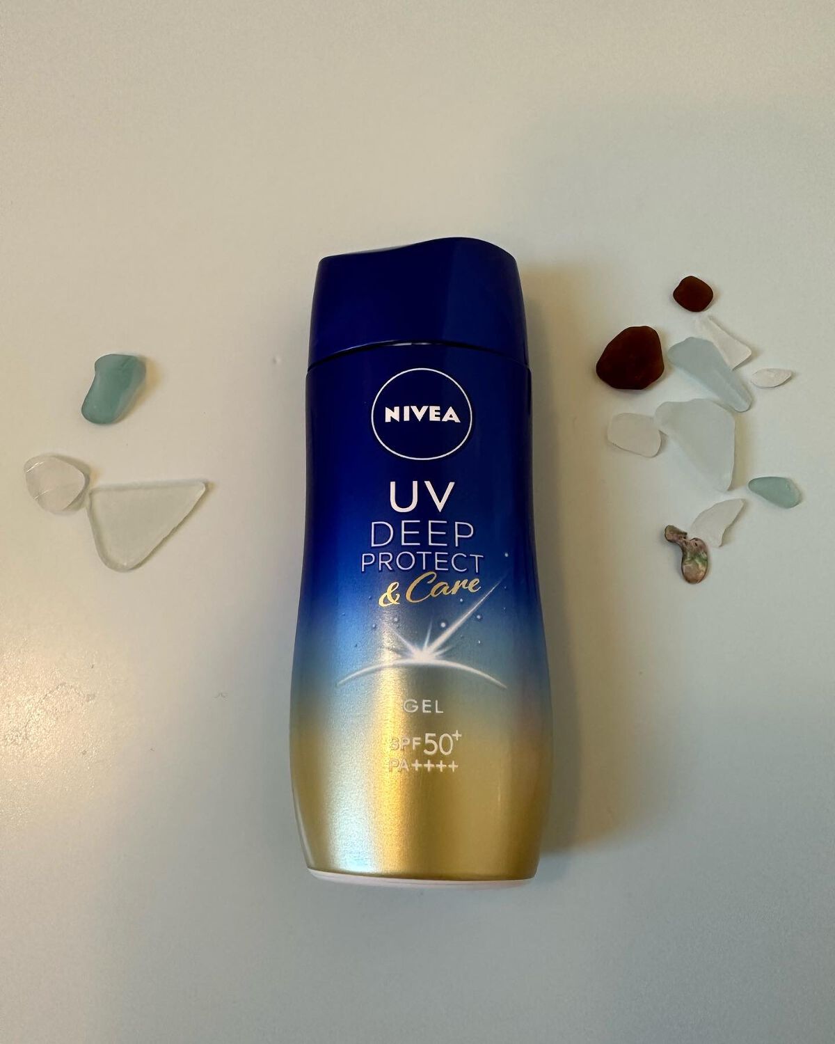 ニベアUV ディープ プロテクト＆ケア ジェル/ニベア/日焼け止めジェルを使ったクチコミ（1枚目）