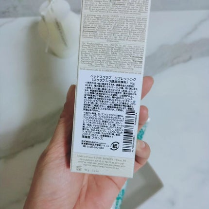 ヘッドスクラブ リフレッシング(ミント)/SABON/ヘッドスクラブを使ったクチコミ(4枚目)