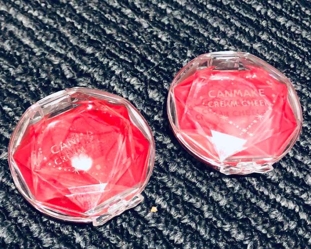 クリームチーク/キャンメイク/ジェル・クリームチークを使ったクチコミ（1枚目）