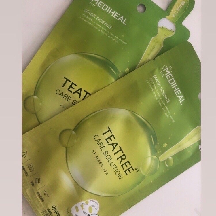 ティーツリーケアソリューション アンプルマスクJEX/MEDIHEAL/シートマスク・パックを使ったクチコミ(7枚目)