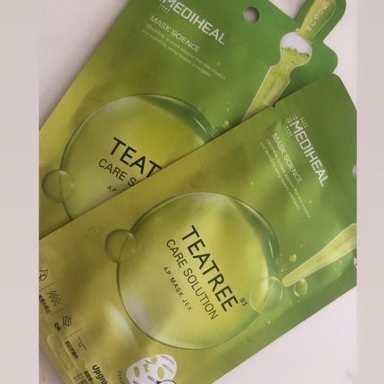 ティーツリーケアソリューション アンプルマスクJEX/MEDIHEAL/シートマスク・パックを使ったクチコミ(7枚目)