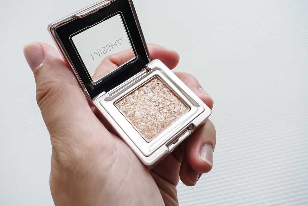 グリッタープリズム シャドウ GOP03 キャンドルプリズム/MISSHA/グリッターを使ったクチコミ（1枚目）