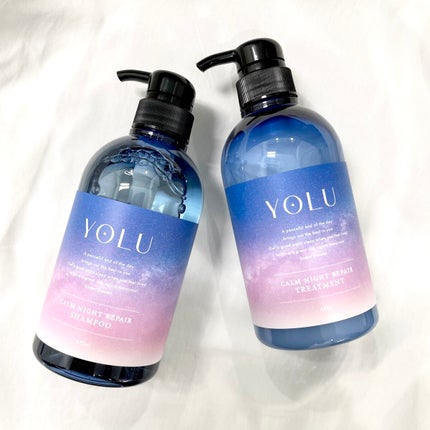 カームナイトリペアシャンプー/トリートメント/YOLU/市販シャンプーを使ったクチコミ(1枚目)