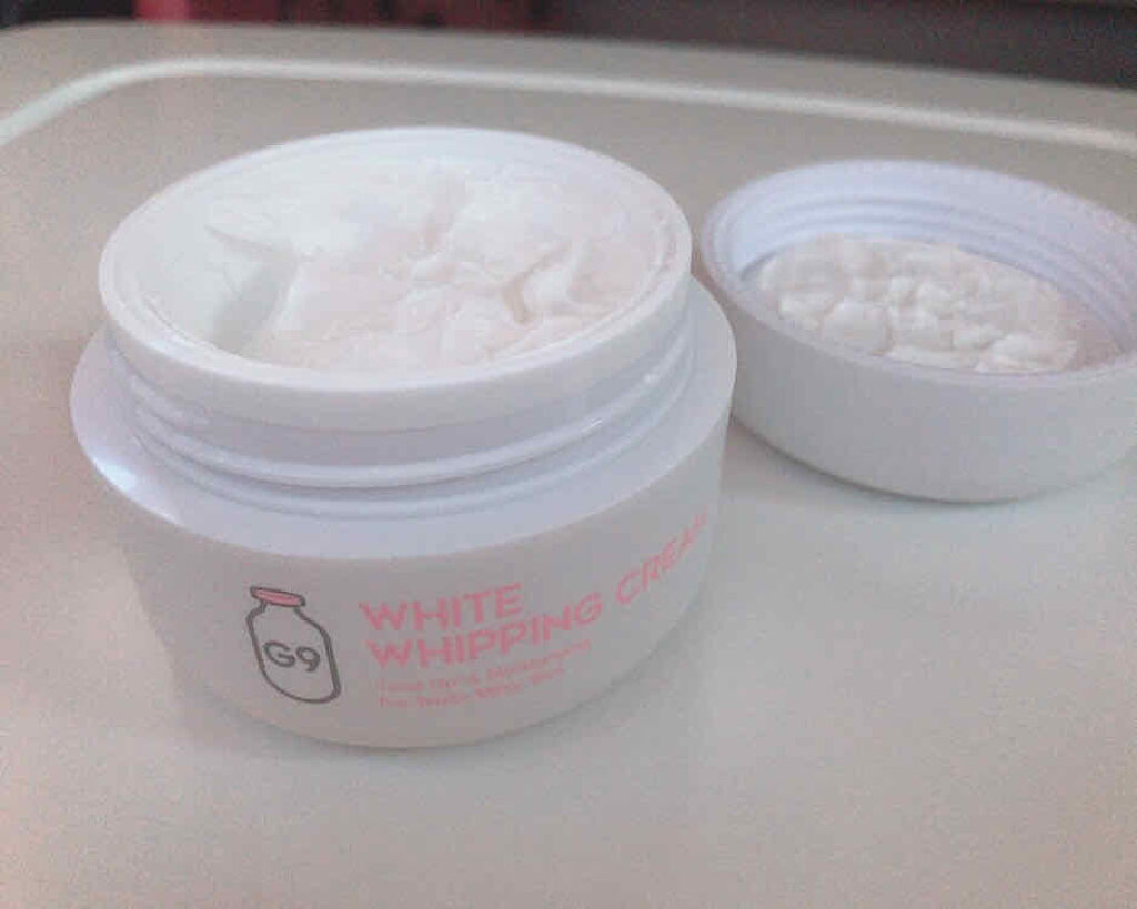WHITE WHIPPING CREAM(ウユクリーム) ホワイト/G9SKIN/化粧下地を使ったクチコミ（1枚目）