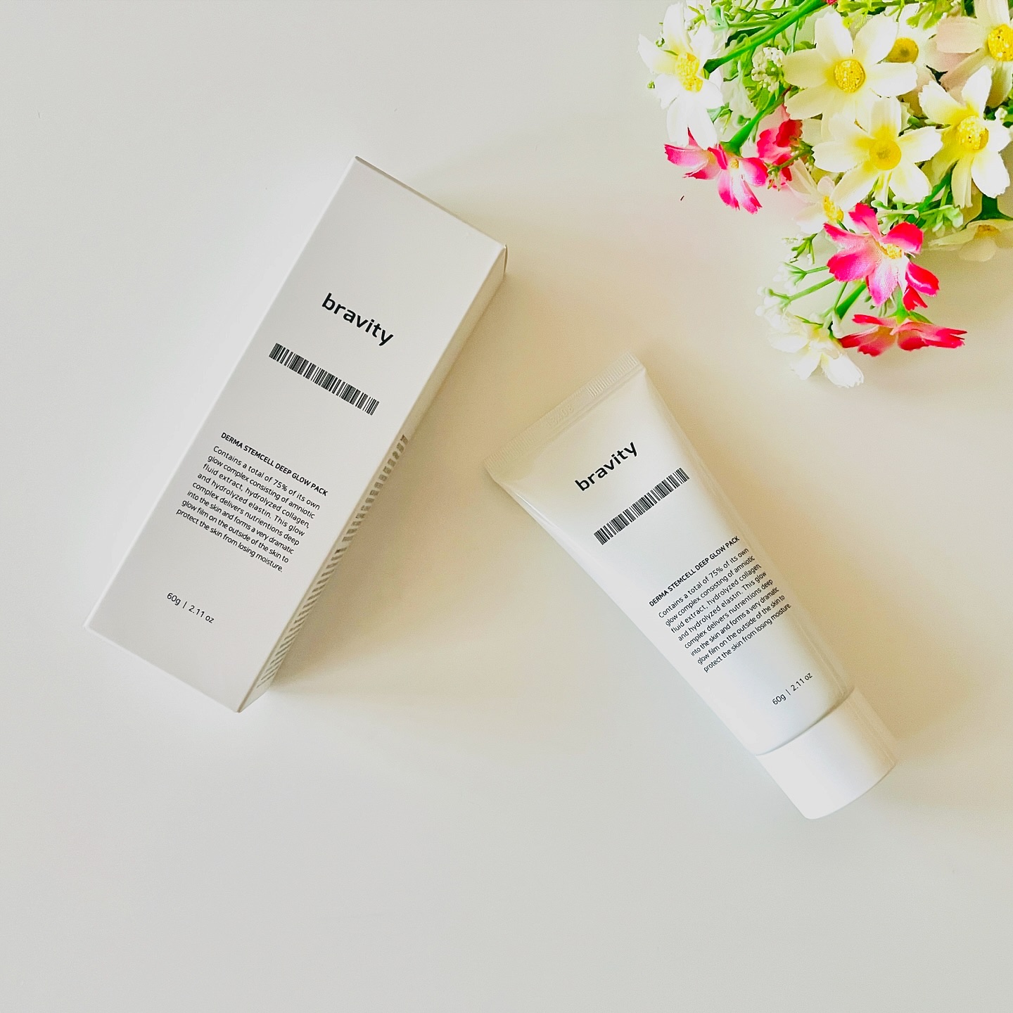 STEMCELL DEEP GLOW PACK/bravity/シートマスク・パックを使ったクチコミ（1枚目）