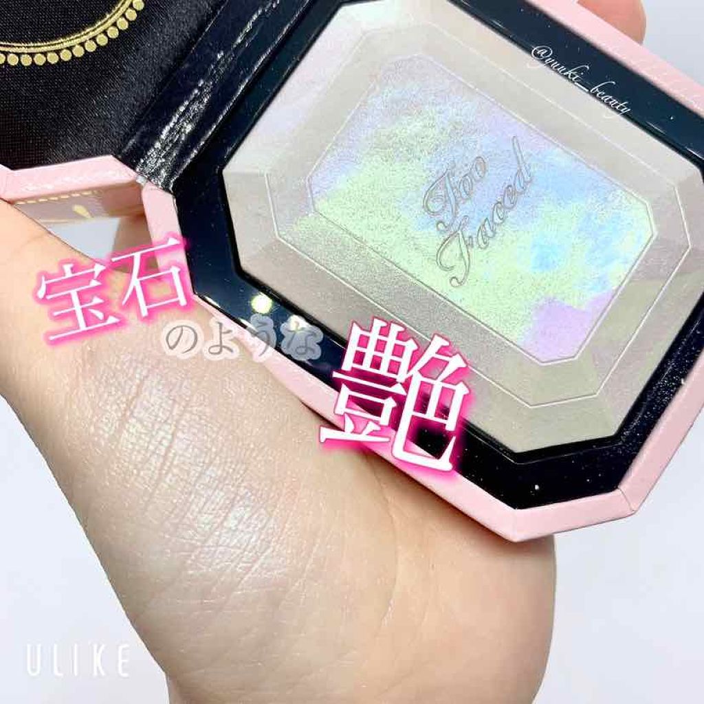 ダイヤモンドライト マルチユース ハイライター/Too Faced/パウダーハイライトを使ったクチコミ（2枚目）
