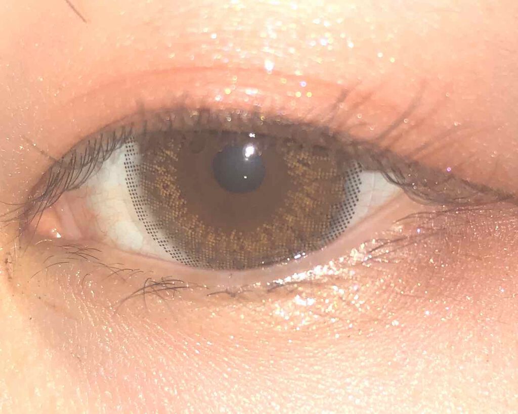 モテコン チョキチョキガールズ マンスリー/モテコン/１ヶ月（１MONTH）カラコンを使ったクチコミ（1枚目）