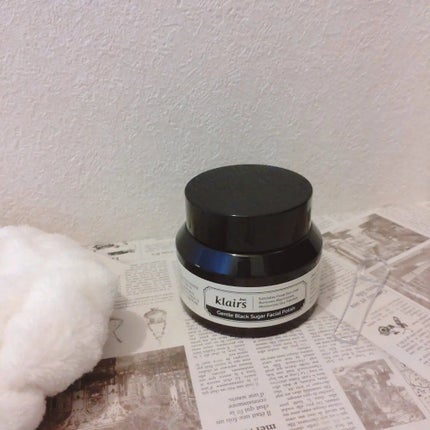 ジェントルブラックシュガーフェイシャルポリッシュ(110g)/Klairs/洗い流すパック・マスクを使ったクチコミ(6枚目)