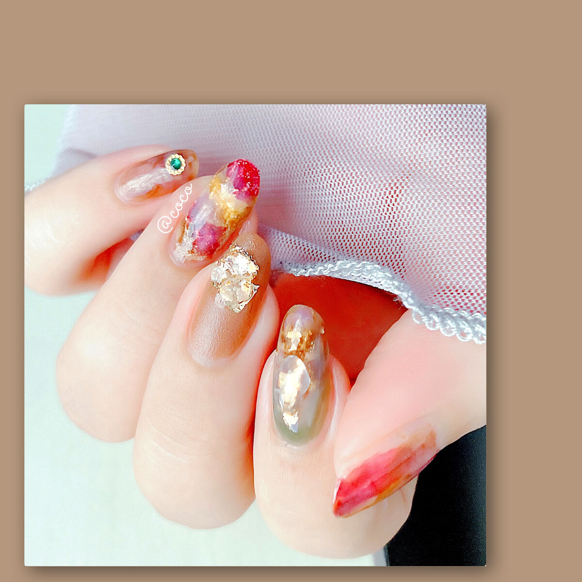 ネイルファンデーション/パラドゥ/マニキュアを使ったクチコミ（2枚目）