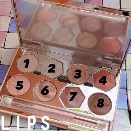 プリズム エアー アイ パレット/CLIO/アイシャドウパレットを使ったクチコミ(2枚目)