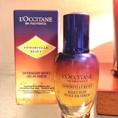 イモーテル オーバーナイトリセットセラム/L'OCCITANE/美容液を使ったクチコミ（5枚目）