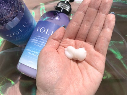 リラックスナイトリペア シャンプー/トリートメント/YOLU/市販シャンプーを使ったクチコミ(4枚目)