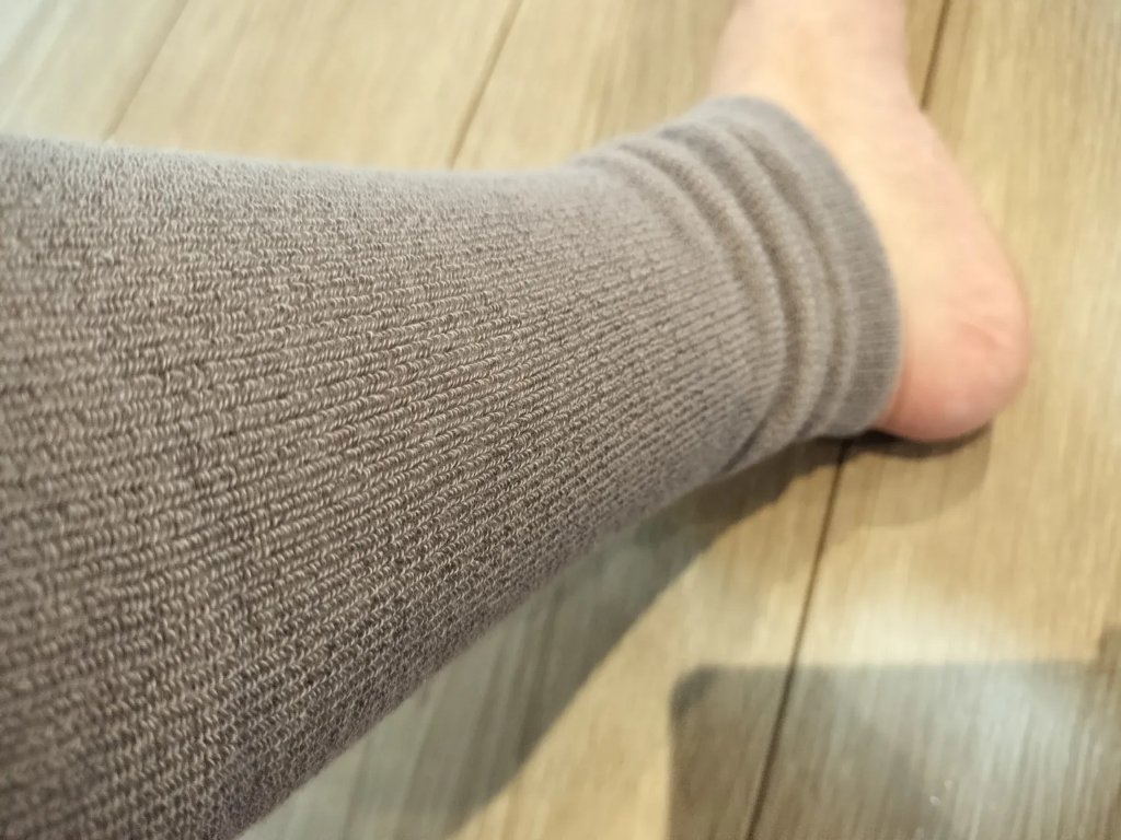 パジャマレギンスsleep＋/BELMISE/着圧ソックス・レギンスを使ったクチコミ（2枚目）