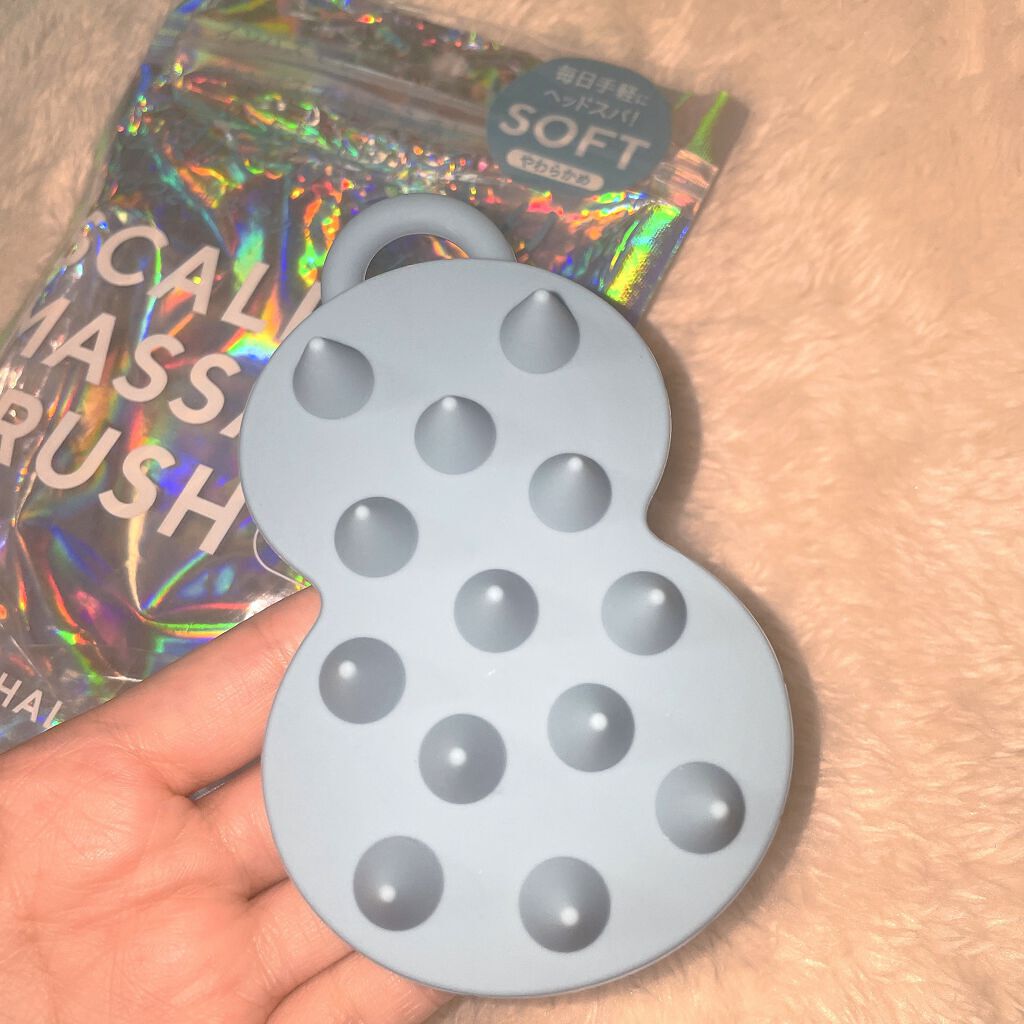 スパ やみつき 頭皮マッサージブラシ ソフト/エイトザタラソ/スカルプブラシを使ったクチコミ（1枚目）