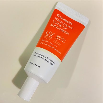 PDRNデューイートーンアップサンスクリーン/Genabelle/日焼け止めミルクを使ったクチコミ(2枚目)