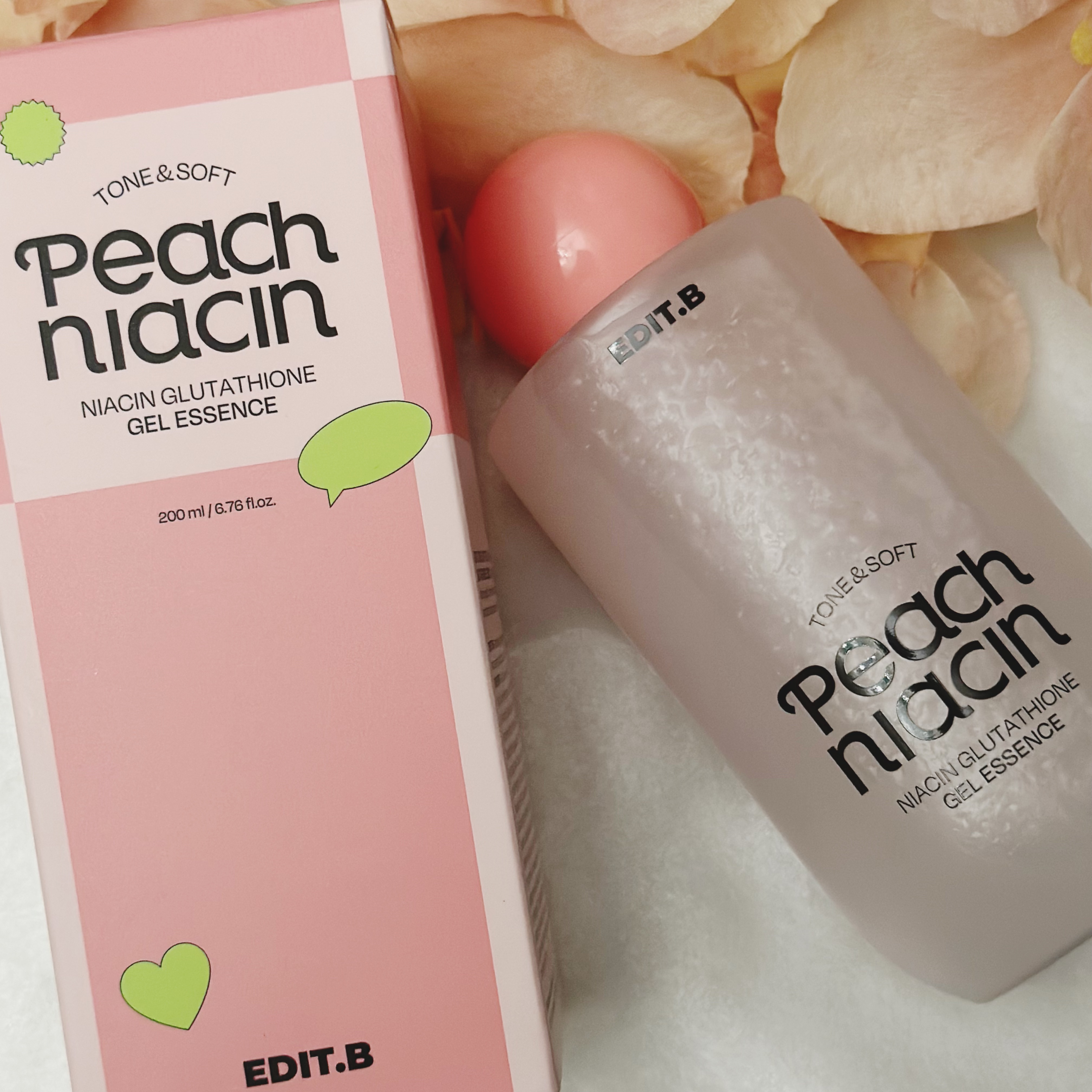 ピーチ ナイアシンアミド GLT ジェルエッセンス/EDIT.B/美容液を使ったクチコミ（3枚目）